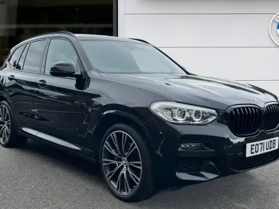 Used BMW X3 M Sport 181 HP (133 kW) 2021 Black SUV