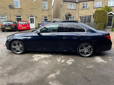 Used Mercedes E300 AMG Line Premium Plus 2019 Blue Sedan