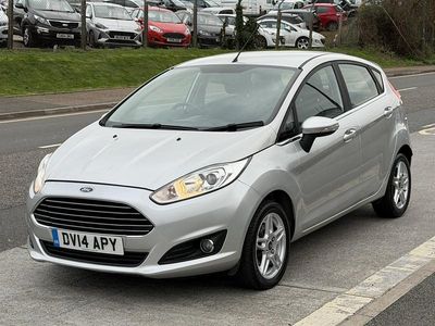 Used Ford Fiesta Zetec 2014 Silver Hatchback