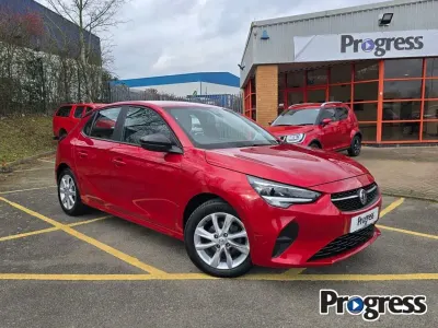 Used Vauxhall Corsa 75 HP (55 kW) 2020 Red Hatchback