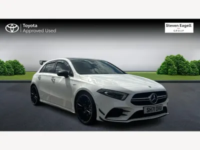 Used Mercedes A35 AMG Premium Plus 2022 White Hatchback