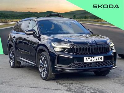 Used Skoda Kodiaq SportLine 147 HP (108 kW) 2025 Black SUV