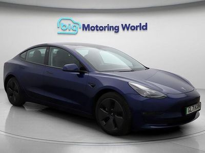 Blue Used 2021 Tesla Model 3 Long Range AWD Sedan | £17,600 (Fair price)