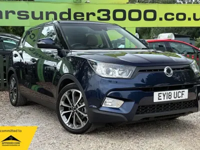 Used SsangYong Tivoli 115 HP (84 kW) 2018 Blue SUV
