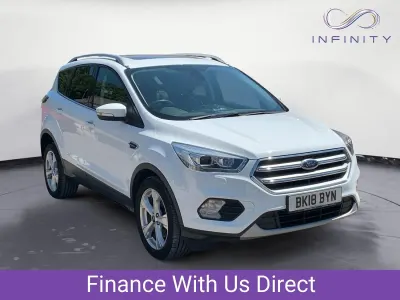 Used Ford Kuga Titanium X 150 HP (110 kW) 2018 White SUV