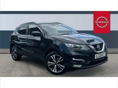 Used Nissan Qashqai N-Connecta 140 HP (102 kW) 2020 Black SUV