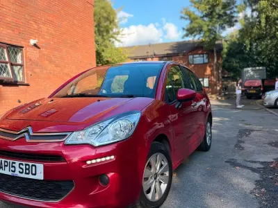 Used Citroën C3 PureTech 68 HP (50 kW) 2015 Red Hatchback
