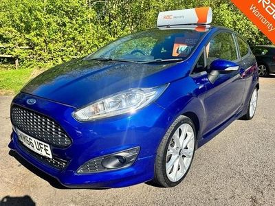 Usado Ford Fiesta ST-Line 100 HP (73 kW) 2016 Azul Citadino