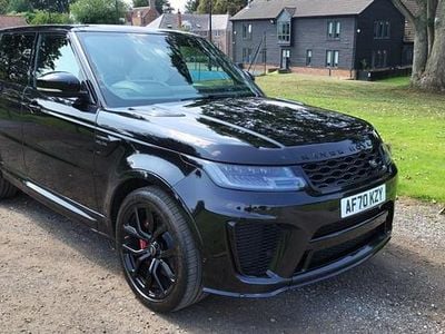 Used Land Rover Range Rover Sport SVR 575 HP (422 kW) 2020 Black SUV