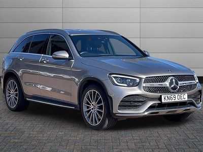Used Mercedes GLC220 AMG Line Premium 194 HP (142 kW) 2020 Iridium silver Estate