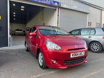 Used Mitsubishi Mirage 79 HP (58 kW) 2014 Red Hatchback
