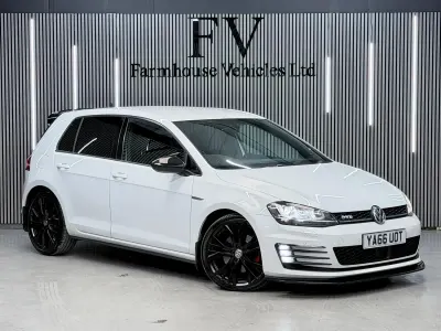 Used VW Golf VII GTD 2017 White Hatchback