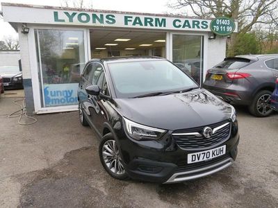 Second-hand Vauxhall Crossland X SRi 83 CP (61 kW) 2020 Negru SUV