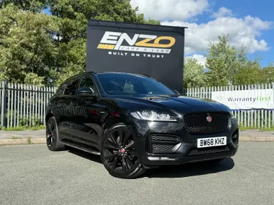 Used Jaguar F-Pace R-Sport 240 HP (176 kW) 2019 Black SUV