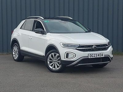 Used VW T-Roc Style 150 HP (110 kW) 2023 White SUV