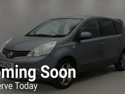 Used Nissan Note N-TEC 110 HP (80 kW) 2011 Grey Hatchback