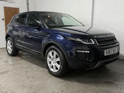 Used Land Rover Range Rover evoque SE 2017 Blue Estate