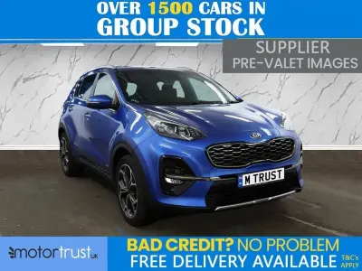 Usado Kia Sportage GT-Line 174 HP (127 kW) 2020 Azul SUV