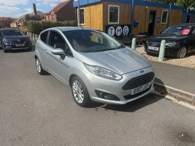 Used Ford Fiesta Titanium X 95 HP (69 kW) 2017 Silver Hatchback