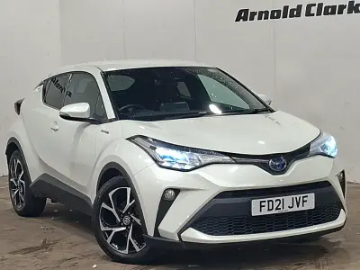 Used Toyota C-HR Design 122 HP (89 kW) 2021 White SUV