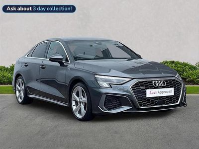 Used Audi A3 S-Line 190 HP (139 kW) 2022 Grey Sedan
