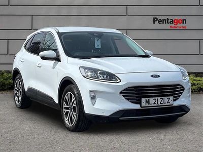 Used Ford Kuga Titanium 120 HP (88 kW) 2021 White SUV