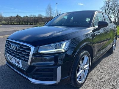 Used Audi Q2 S-Line 150 HP (110 kW) 2017 Black SUV