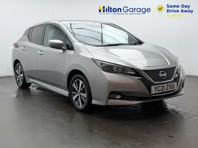 Used Nissan Leaf Acenta 110 kW (150 HP) 2021 Silver Hatchback