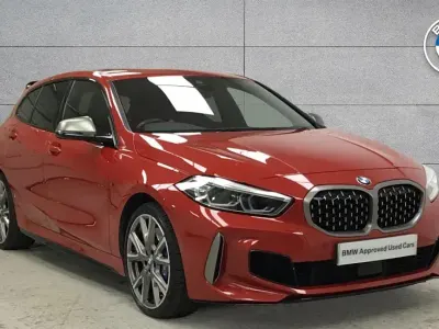 Used BMW M135 Comfort Edition 302 HP (222 kW) 2024 Red Hatchback