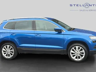 Used Skoda Karoq SE L 148 HP (108 kW) 2020 Blue SUV
