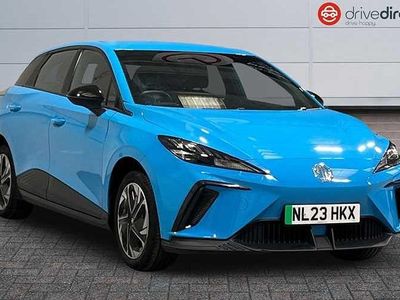 Used MG MG4 EV SE 125 kW (170 HP) 2023 Blue Hatchback