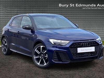 Used Audi A1 Black Edition 94 HP (69 kW) 2025 Blue Hatchback