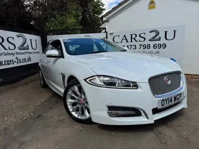 Used Jaguar XF R-Sport 200 HP (147 kW) 2014 White Sedan