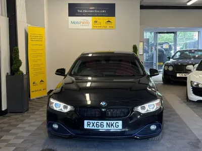 Begagnad BMW 420 Sport Line 2016 Svart Sportkupé