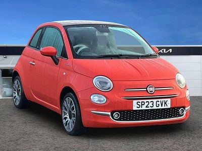 Used Fiat 500 Dolcevita 70 HP (51 kW) 2023 Orange Cabriolet