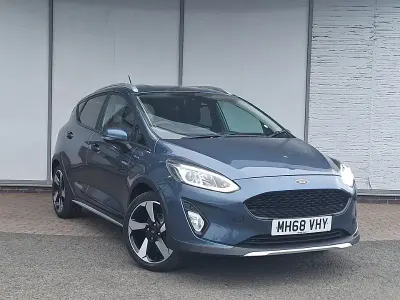 Used Ford Fiesta Active 100 HP (73 kW) 2019 Blue Hatchback