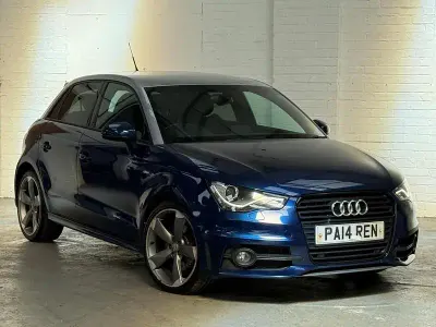 Used Audi A1 Sportback Black Edition 2015 Blue Hatchback