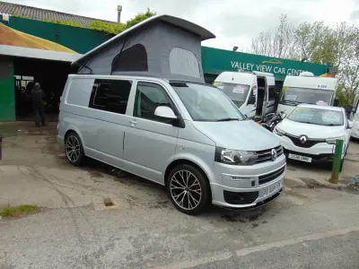 Usado VW Transporter Trendline 102 CV (75 kW) 2014 Plateado Van