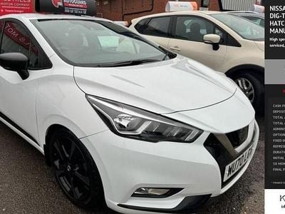 Used Nissan Micra S 117 HP (86 kW) 2020 White Hatchback