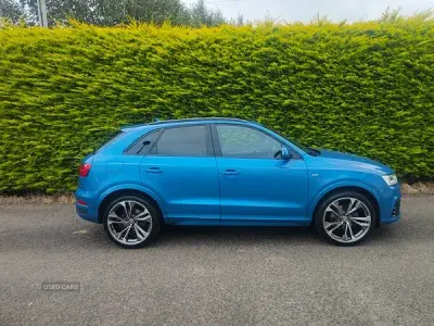 Used Audi Q3 S-line plus 184 HP (135 kW) 2015 Blue SUV