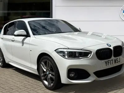 Used BMW 120 M Sport 187 HP (137 kW) 2017 White Hatchback