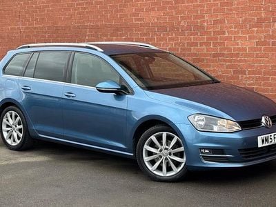 Used VW Golf VII GT 150 HP (110 kW) 2015 Blue Estate