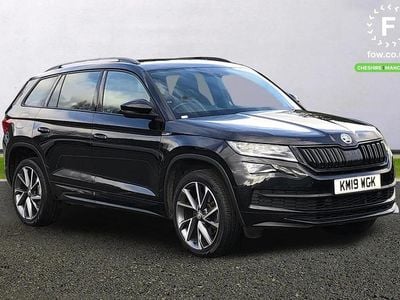 Used Skoda Kodiaq SportLine 190 HP (139 kW) 2019 Black SUV
