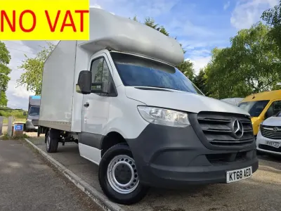 Begagnad Mercedes Sprinter 2018 Vit Van
