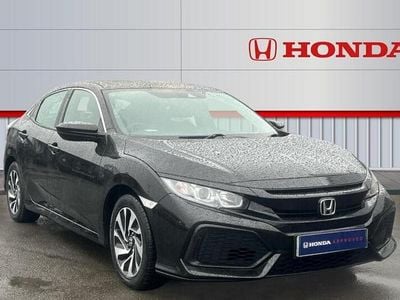 Black Used 2019 Honda Civic SE Hatchback | £11,928 (Fair price)