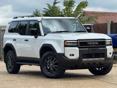 New Toyota Land Cruiser 2025 White SUV