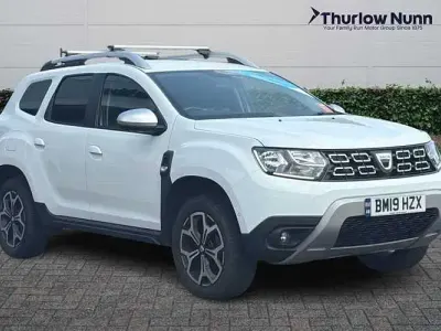 Used Dacia Duster Prestige 116 HP (85 kW) 2019 White SUV