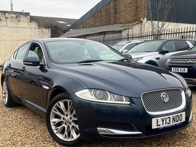Used Jaguar XF Premium Luxury 2013 Blue Sedan