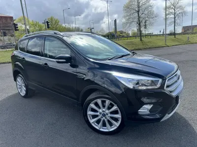 Usado Ford Kuga Titanium X 180 CV (132 kW) 2019 Negro SUV