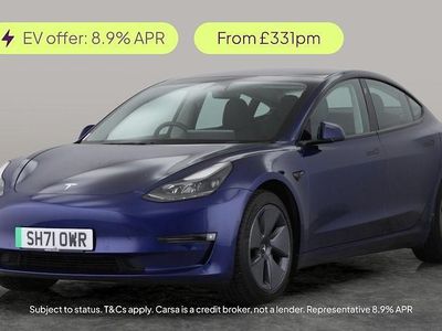 Blue Used 2022 Tesla Model 3 Long Range AWD Sedan | £18,960 (Fair price)